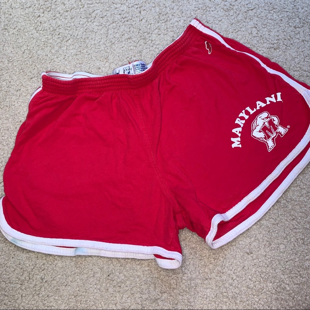 University Of Maryland Red Women’s Shorts